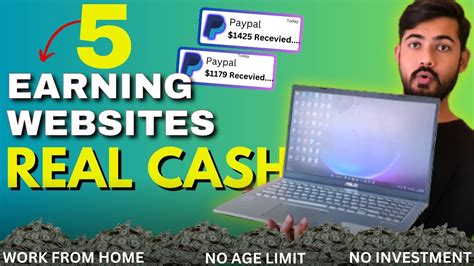 Hot Life Changing Online Earning Websites That Pay You Real Cash