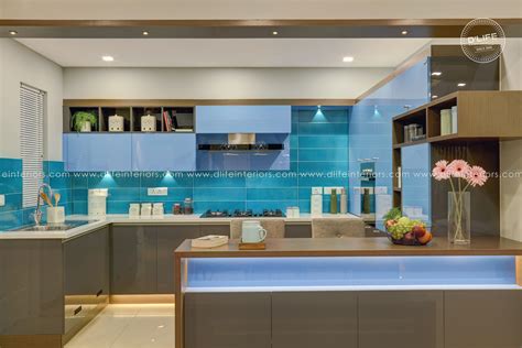Open Concept Kitchen In Kerala Interior Design Kitchen Kitchen