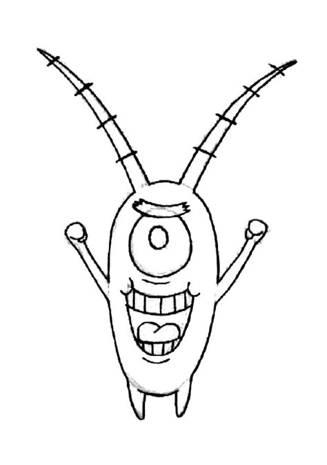You can use our amazing online tool to color and edit the following mr krabs coloring pages. Picture of Plankton Coloring Page - NetArt