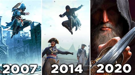 Evolution Of Air Assassination Hidden Blade In Assassin S Creed Games