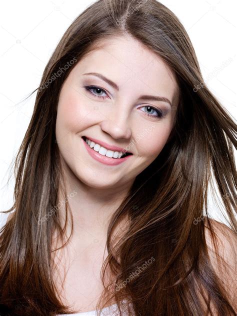 Beautiful Smiling Young Woman — Stock Photo © Valuavitaly 3535733