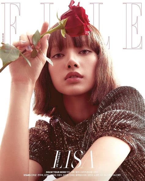 Blackpinks Lisa Graces The Cover Of Elle Magazine For May