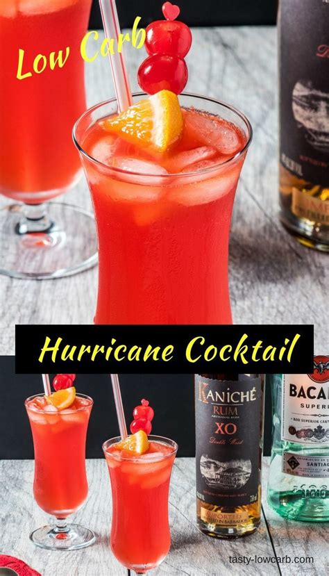 Be sure that there is something for every taste. Low Carb Hurricane Cocktail | Recipe | Low carb cocktails ...