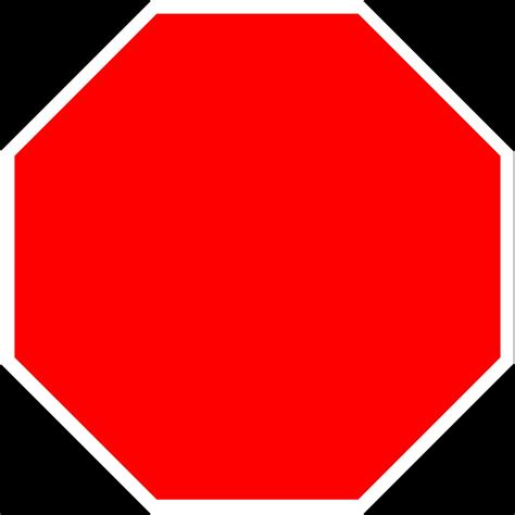 Blank Stop Sign Blank Template Imgflip