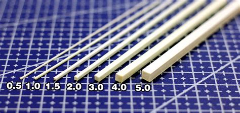 Abs Plastic Square Bar Length 10cm Size Pack Tools And Materials