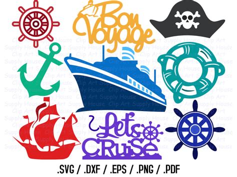 Cruise Ship Svg Files Cruise Clipart Cruise Boat Svg Etsy