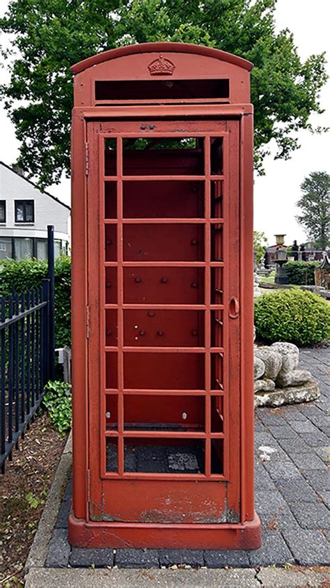 Telephone meaning, definition, what is telephone: Vintage English Telephone Booth, 19th Century For Sale at ...