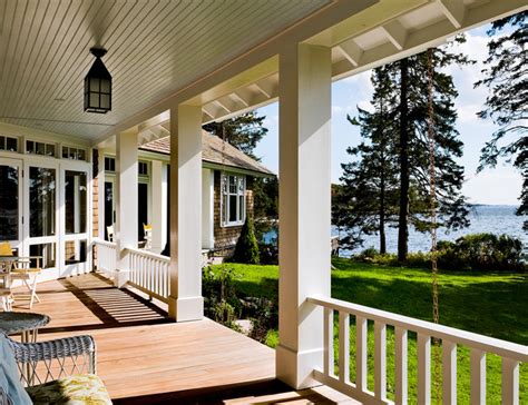 Looking for a good deal on cafe style chair? Porch - Beach Style - Porch - Portland Maine - by Whitten ...