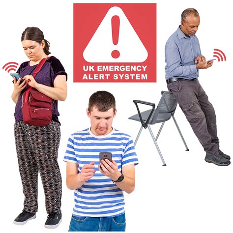 easy read guide to the emergency alert test on 23 april 2023 learning disability wales