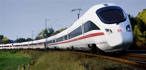 Ice Stands For Inter City Express The High Speed Passenger Trains