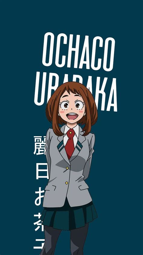 Ochaco Uraraka Anime Character Names Anime Printables Anime Background