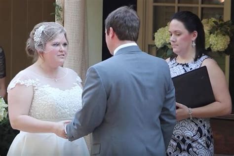 Jaw Dropping Moment Wedding Couples Big Moment Is Stolen By Minister