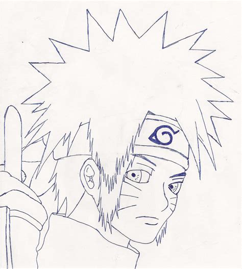 Naruto Headshot By Tenraku Ichi On Deviantart