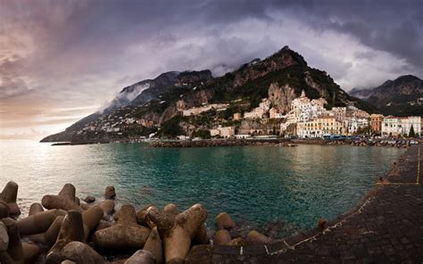 Amalfi Coast Italy Wallpaper Travel And World Wallpaper Better