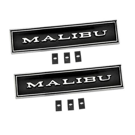 1970 73 Chevelle Malibu Door Panel Emblem Southern Camaro