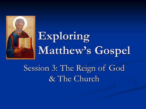 Ppt Exploring Matthews Gospel Powerpoint Presentation Free Download Id