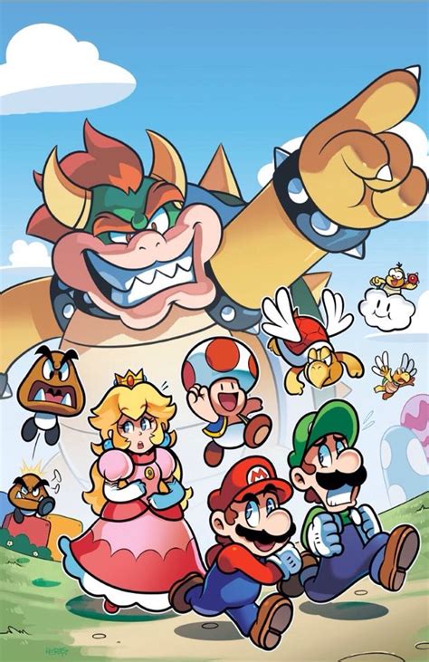 Pin By Bluejems On Video Game And Comic Art Super Mario Art Super