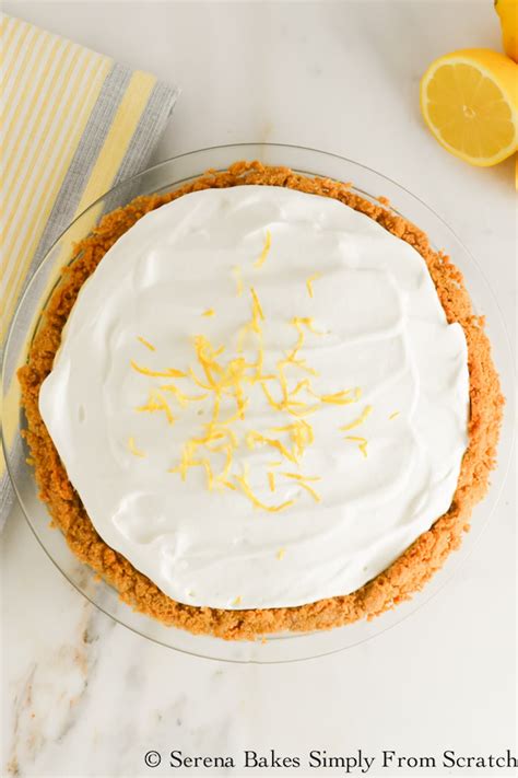 Lemon Pudding Cheesecake Serena Bakes Simply From Scratch