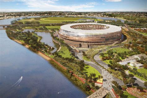 New Perth Stadium And Sports Precinct Perth Australia