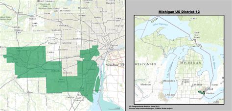 Michigans 12th Congressional District Wikipedia