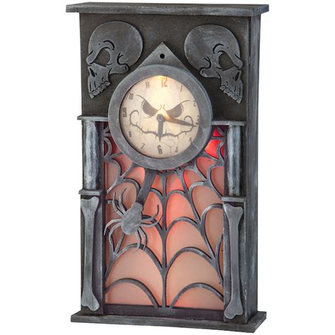Holiday Living 1338 In Animated Grandfather Clock With Led Light