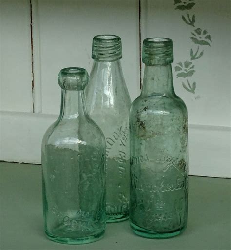 Three Antique Bottles Free Stock Photo Public Domain Pictures