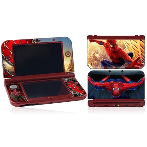 Cool Spiderman Vinyl Skin Sticker Protector For Nintendo New 3ds Xl Ll