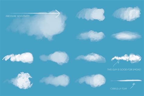 Artstation Matts Photoshop Cloud Brushes Brushes