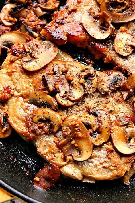 This search takes into account your taste preferences. Garlic Butter Mushroom Pork Chops Recipe - Crunchy Creamy ...