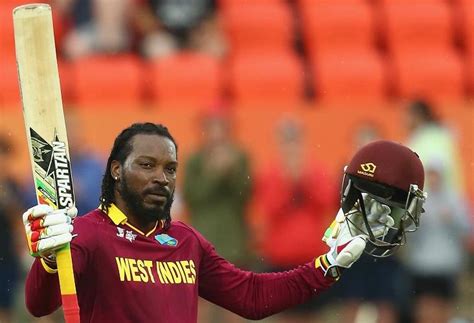 Chris Gayle Scores His First Double Century