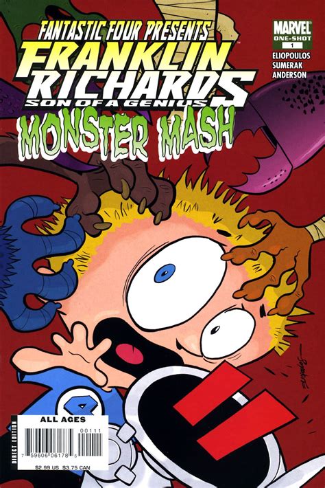 Read Online Franklin Richards Monster Mash Comic Issue Full