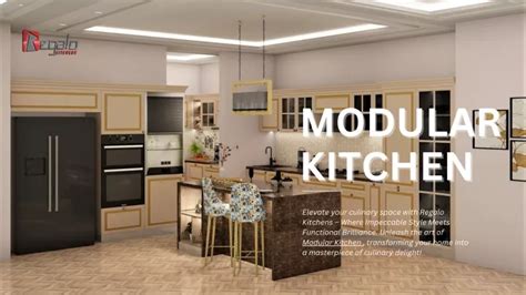 Ppt Modular Kitchen Regalo Kitchens Powerpoint Presentation Free