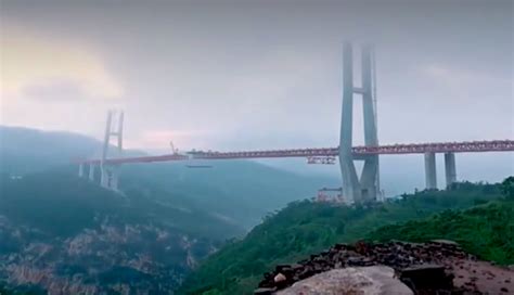 World S Highest Bridge Opens To Traffic In China My P