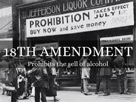 18th Amendment Clipart Commemorating The Prohibition Era In American