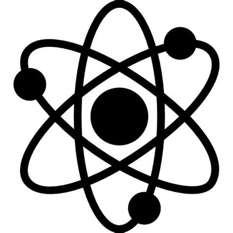 Science Atomic Education Nuclear Electron Physics Atoms Icon