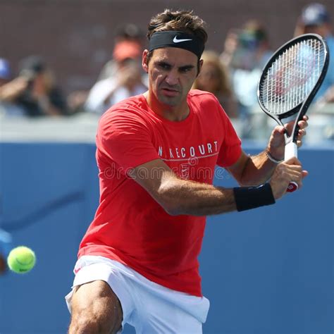 Nineteen Times Grand Slam Champion Roger Federer Of Switzerland