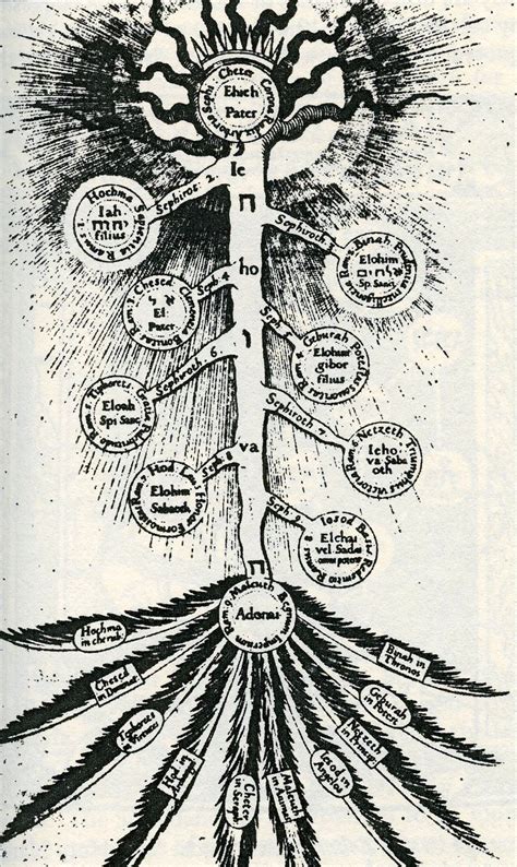 Tree Of Life Kabbalah Jewish Mysticism Israel