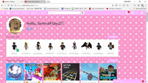 Changes your tab with pink aesthetic new tab. How To Customize Roblox Background - No Survey No Human Verification Free Robux