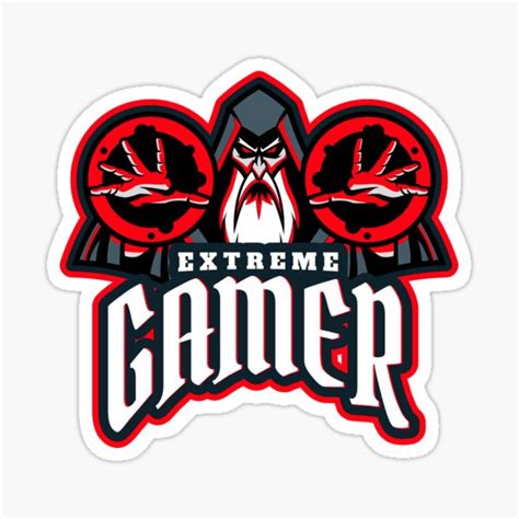 Extreme Gamer With Dark Sorcerer Sticker For Sale By Privarshu
