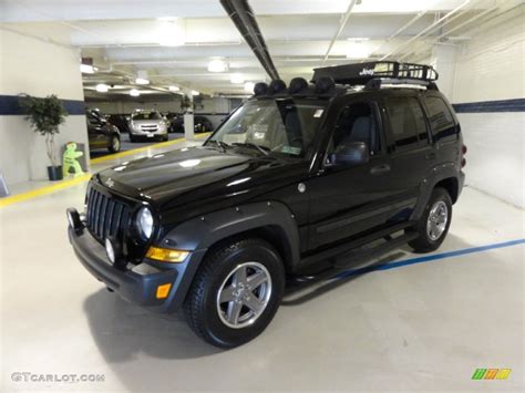 2005 Black Clearcoat Jeep Liberty Renegade 4x4 50085758