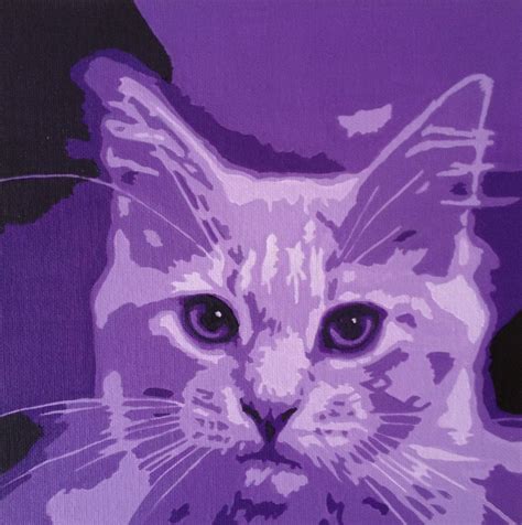 Pop Art Cat Painting At Explore Collection Of Pop