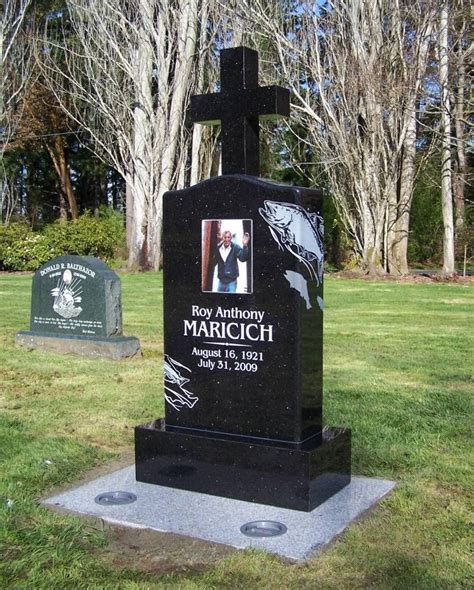 Upright Tablet Portfolio Pacific Coast Memorials Grave Marker