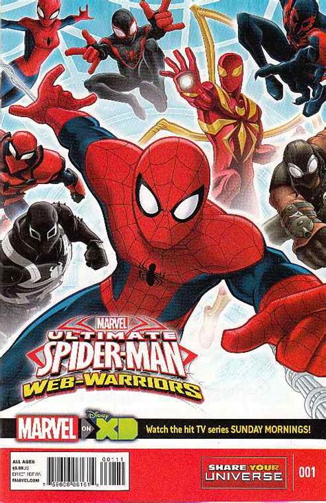 Marvel Universe Ultimate Spider Man Web Warriors In Comics And Books