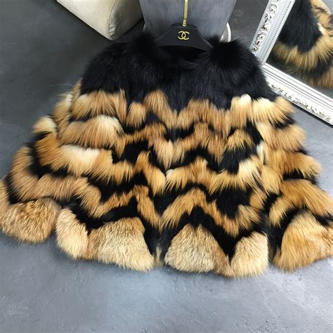 Red Fox Fur Coat Lvcomeff