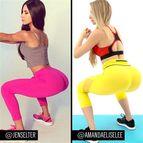 Moves To Get The Best Butt Ever From Instagram S Blonde Jen Selter