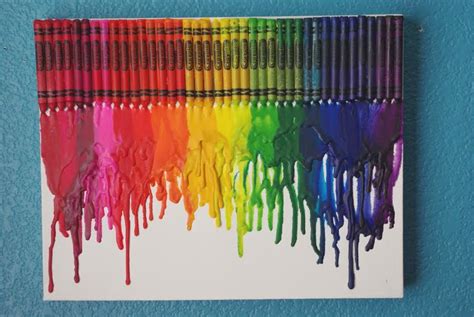 Melted Crayon Art Tutorial Happiness Is Homemade