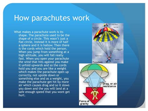 Ppt Parachutes Powerpoint Presentation Free Download Id2570076