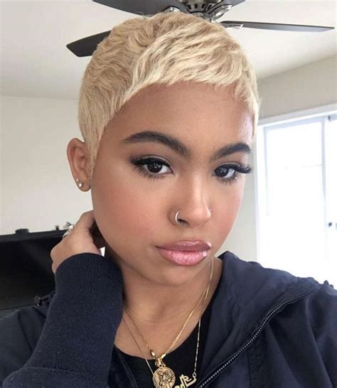 Cute Short Wigs For Black Women Human Hair Wigs Lace Front Wigs Hairstyles Short Blonde Pixie