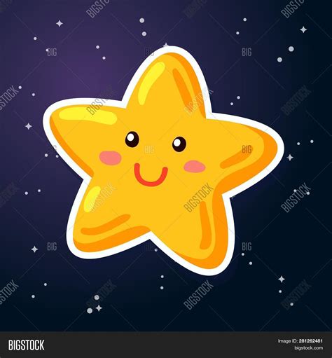 Cute Stars Logo Kids Image And Photo Free Trial Bigstock