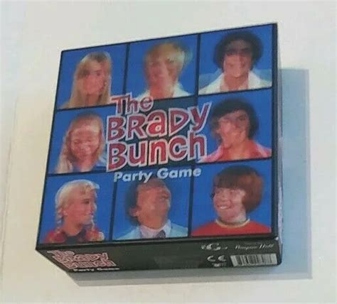 The Brady Bunch Party Game 3d Box Prospero Hall Nostalgic Toy 999